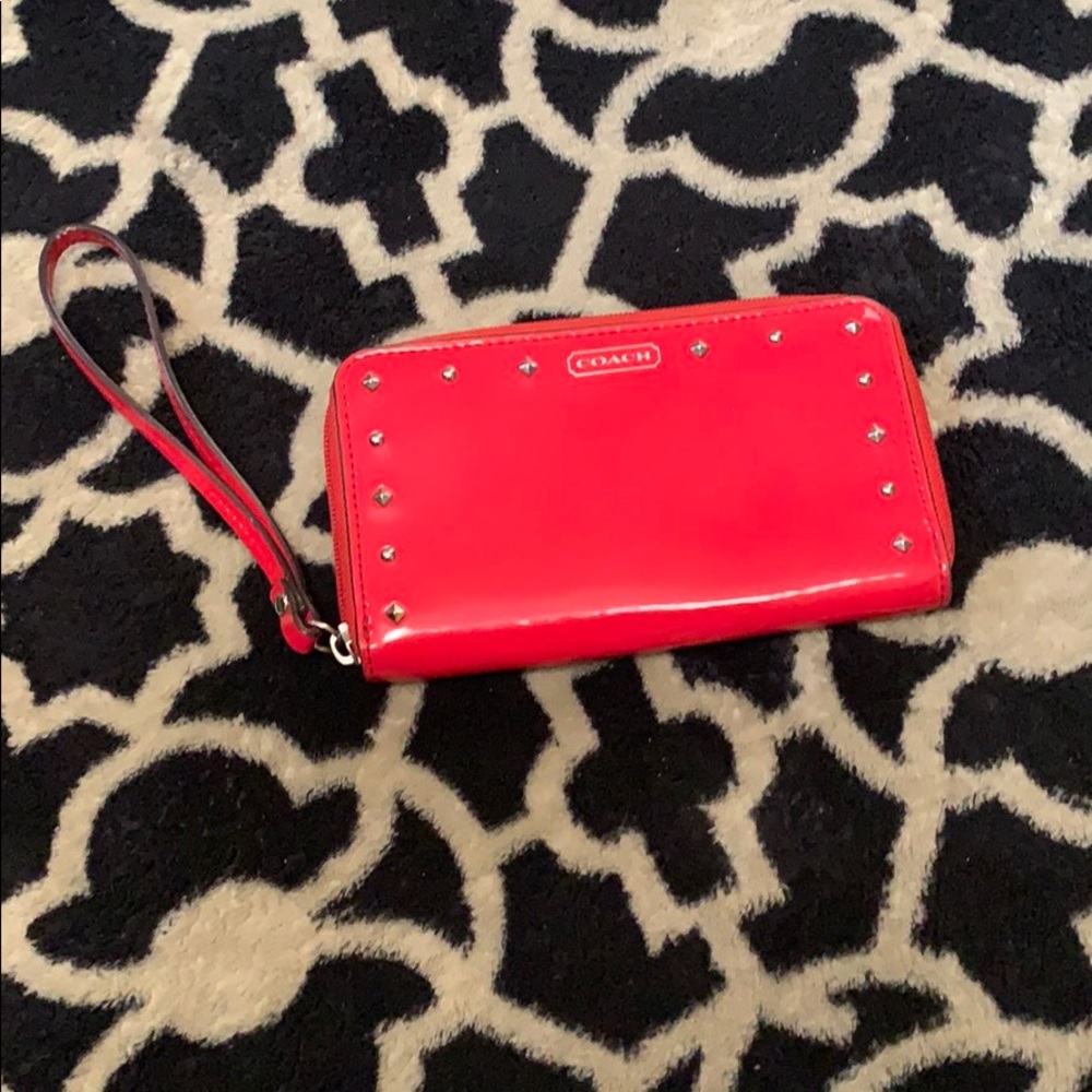 Coach wristlet